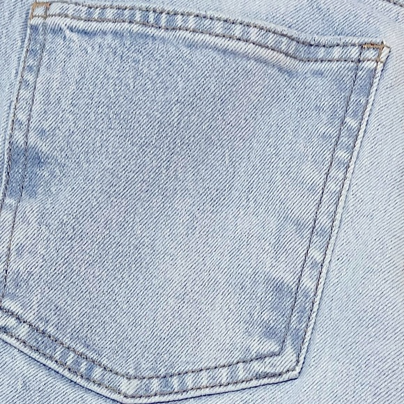 016 Zara Hi-Rise 6 Women Blue Boyfriend Jeans - Picture 2 of 5